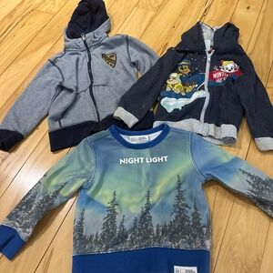 4 t long sleeve and hoodies